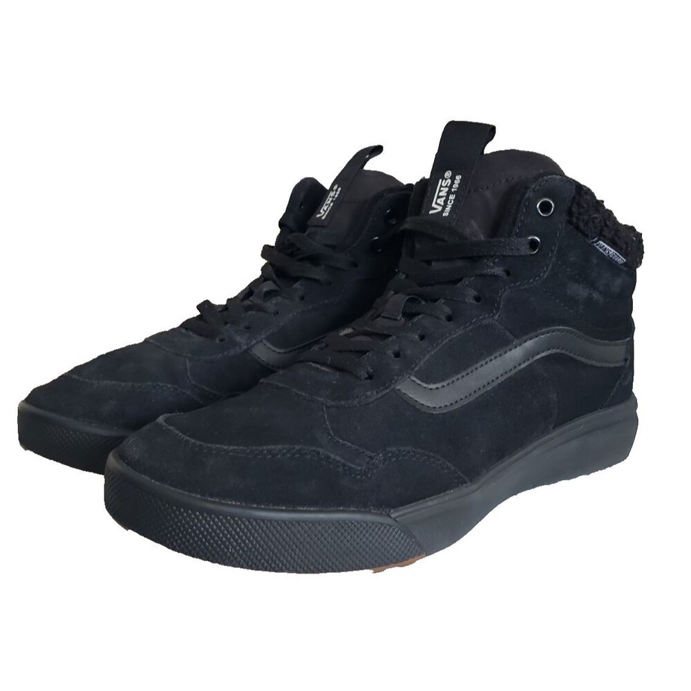 VANS Range Exp Hi Vansguard Suede High Top Sneakers Black Men’s Size 12
